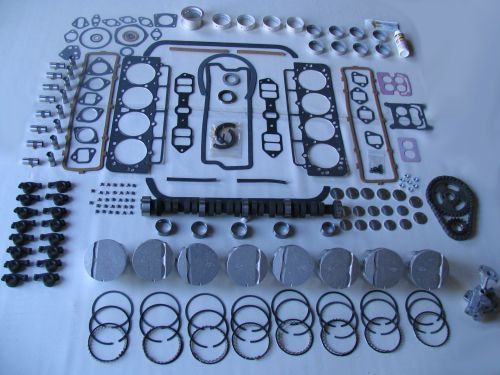 Master engine rebuild kit 1958 58 edsel 410 v8 e-475 new pistons camshaft