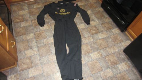 Large simpson l racing uniform kikkoman firesuit fire suit nomex driver crew pit