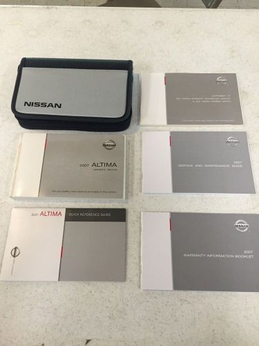 2007 nissan altima owners manual