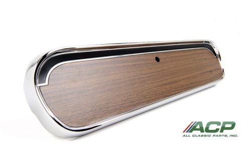 1965 1966 65 66 mustang glove box door woodgrain pony-style free shipping look