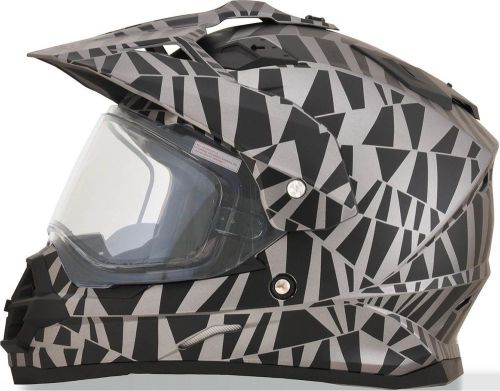 Afx 0121-0748 fx-39ds se dazzle snow helmet frost