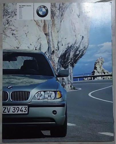 Bmw 3 series catalog brochure 2002  - original