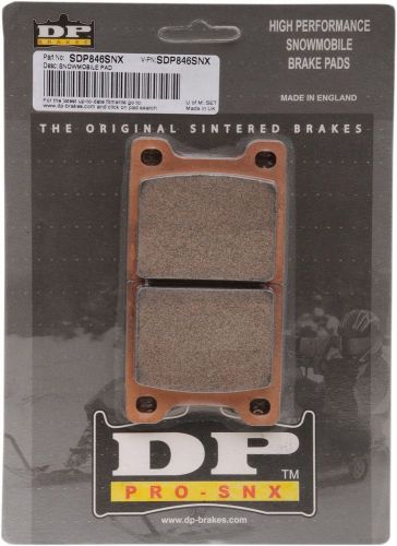 Dp brakes sdp846snx pad, snow ski-doo