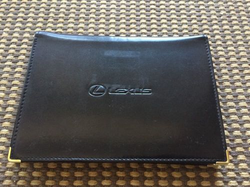 Lexus owners owner&#039;s manual case oem