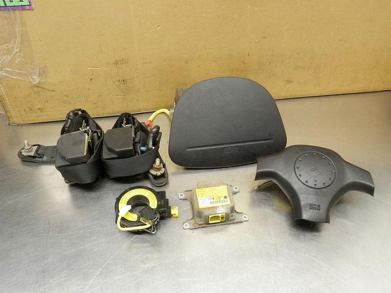 01 02 03 04 05 mitsubishi eclipse air bag set w/ computer 0804754