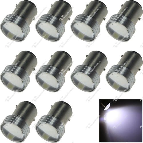 10x 1157 t-25 t25 6 smd 1210 led strobe turn light tail brake lamps car z20031