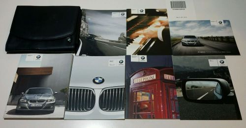 2011 bmw 3 series user guide owners manual set with bmw leather case fast ship