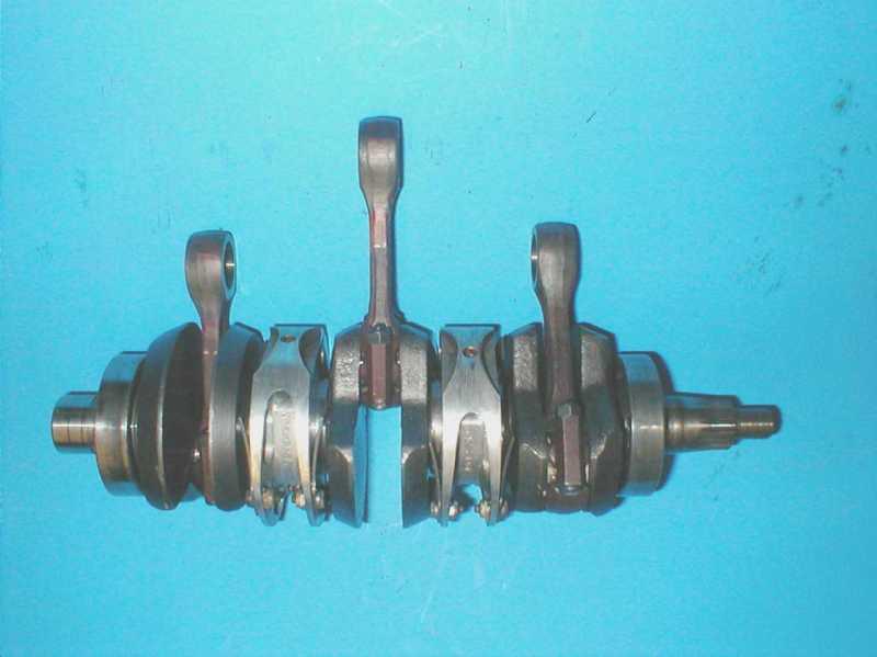 Mercury 3 cyl crankshaft assy  70hp 