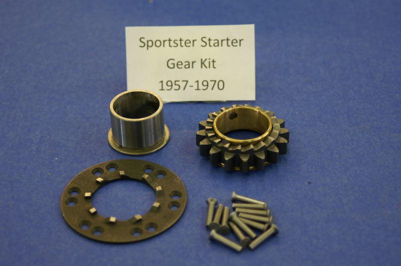 Harley davidson sportster starter gear kit 1957-70