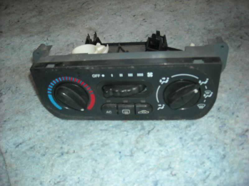 00 01 02 saturn s series heater a/c climate control