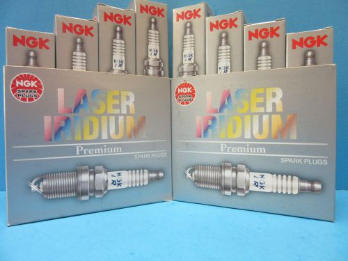 Set of 8 oes ngk 97287 spark plugs laser iridium oem# itr5h13 made in japan