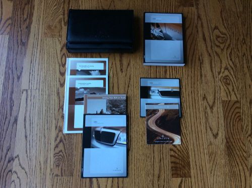 2004 lincoln aviator owners manual set