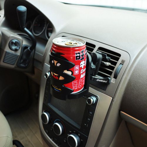 Adjustable auto car air vent outlet beverage cup water bottle holder stand mount