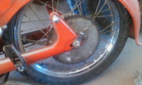 1964 yamaha mgit  80 rear wheel with tire trailmaster