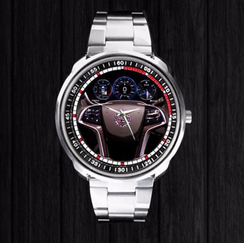 Limited edition cadillac cue steeringwheel wristwatches