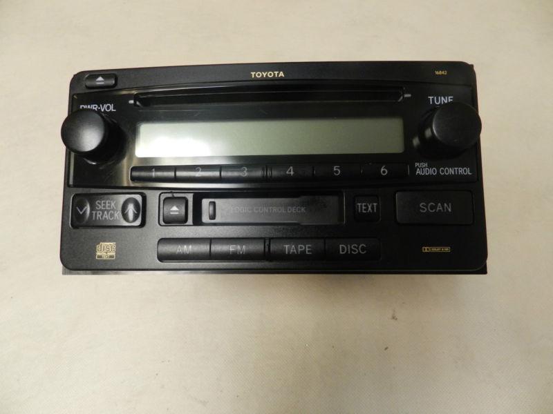 04 05 06 07 toyota highlander radio cd cassette player receiver oem 86120-52241