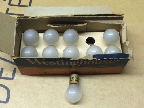 Box vintage westinghouse 1132 6-8v 21cp light lamp nos nib bulbs car truck old