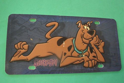 Scooby-doo! plastic license plate by chroma graphics ~ free shipping in usa