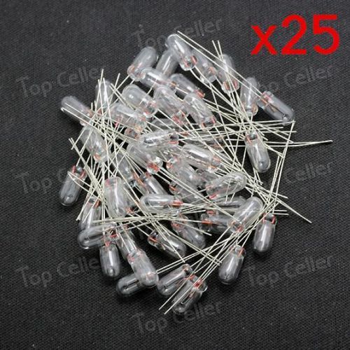 25x5mm white cluster speedometer miniature lighting lamp bulbs for chevrolet 12v