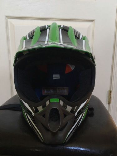 Dot and snell approved atv helmet x-large