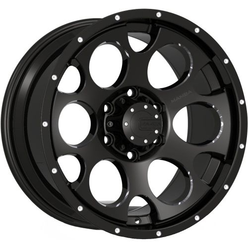 17x9 black mamba m17 6x135 +25 rims cooper discoverer stt pro 285/70/17 tires