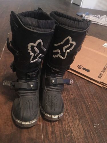 Fox racing forma ar youth motocross dirt bike motorcycle boots y1 size 1