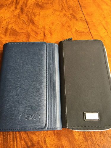 Range rover 2006 books and wallet