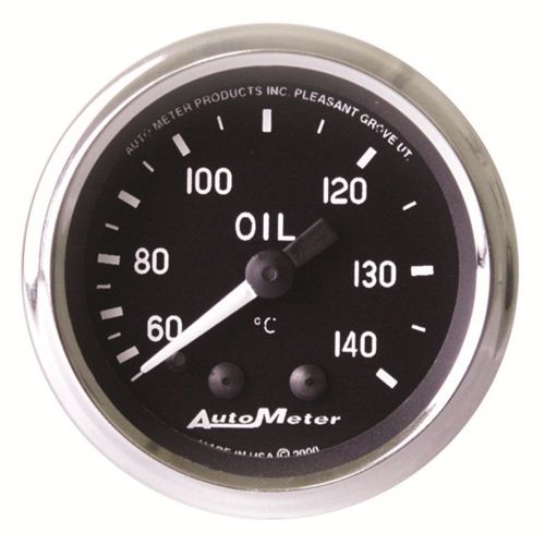 Auto meter 201008 cobra; mechanical oil temperature gauge