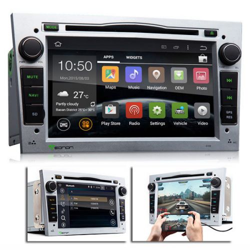 Quad-core android 4.4.4 - 7&#034; car stereo dvd player gps e for vauxhall/opel