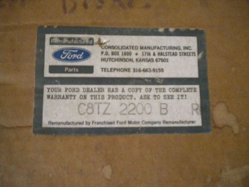 Sell D8TZ 1978 Ford F100 Truck BRAKE SHOES Rear in Spring Hill, Florida ...