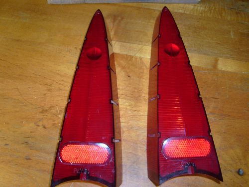 1957 plymouth taillight lense mopar tail lamp one pair