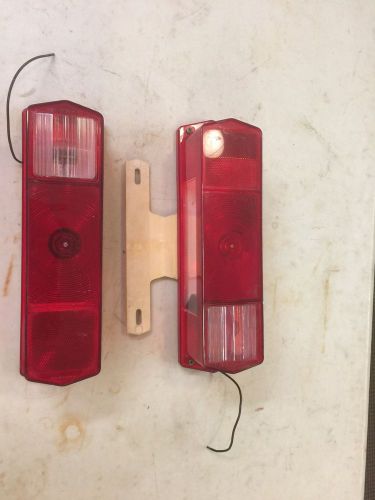 Vintage nos bargman tail lights (pair) #92 96 stialr69 nice new 70&#039;s.