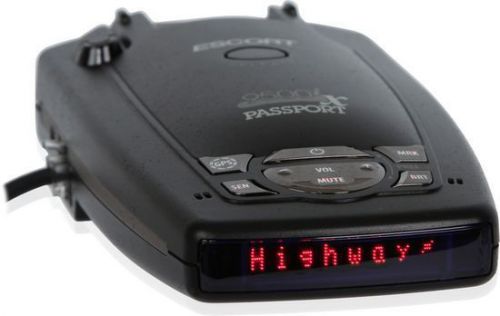 New! escort 9500ix all band radar/laser detector w/ gps &amp; autolearn intelligence