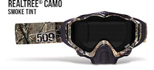 509 sinister x5 realtree camo snowmobile goggles 509-x5gog-15-rc