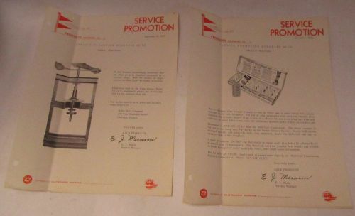 2  gale products service promotion bulletins no. 112 arbor press 113 heli-coils