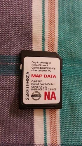 Latest 2014 2015 nissan altima navigation sd card map u.s. canada