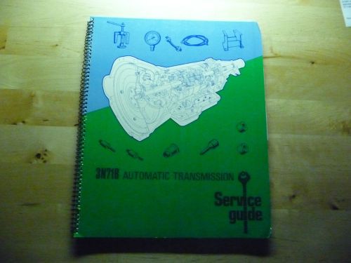 3n71b automatic transmission service guide datsun nissan - 1976 1st ed.