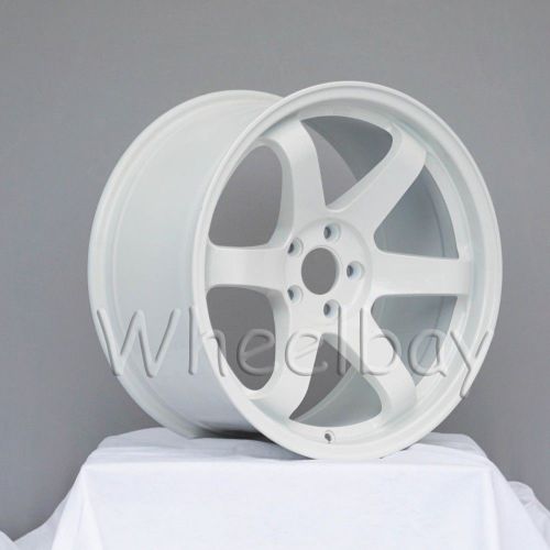 Rota wheel grid  18x9.5  5x100 38 73 white wrx frs