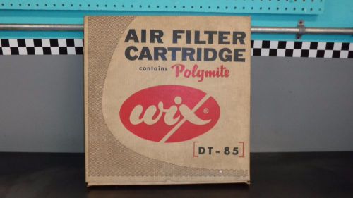 New nos wix air filter dt-85 chevy cadillac olds 3x2 tri-power box only display