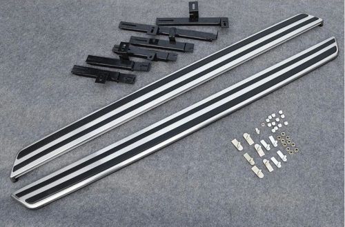 Aluminium porsche macan s turbo 2014 2015 running board side step nerf bar