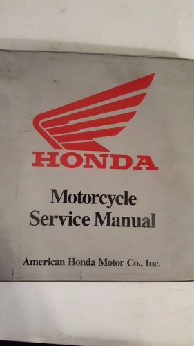 1975-1979 honda goldwing gl1000 service manual and service bulletins