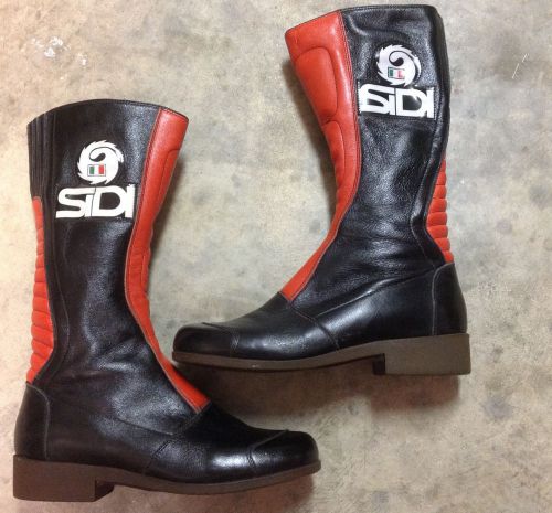 Vintage sidi collector cafe racing boots mint