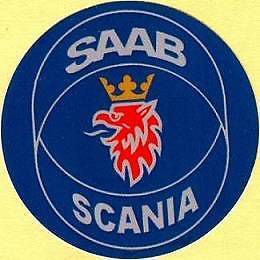 Saab 4 scania sickers 95 96 99 900 turbo 9000 9 3 9 5  2x 7x free shipping