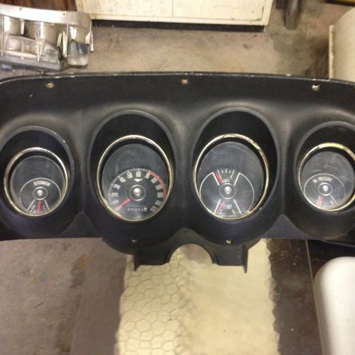 1970 mustang instrament cluster