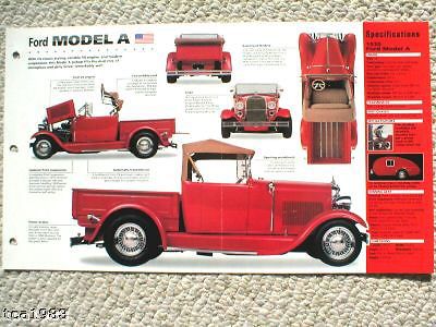 1930 ford model-a pickup hot rod imp brochure