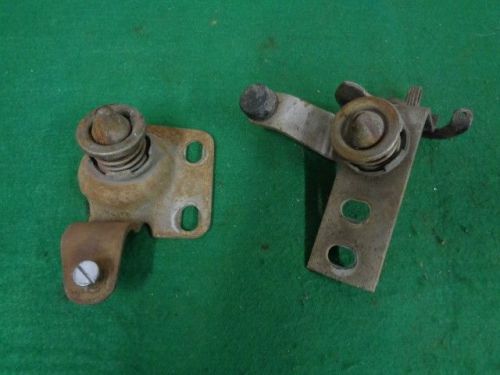 Corvette hood latches 1970-1976 pair for on firewall used originals.