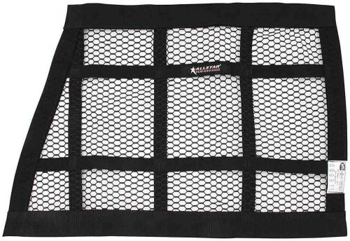 Allstar performance window net mesh trapezoid black p/n 10214