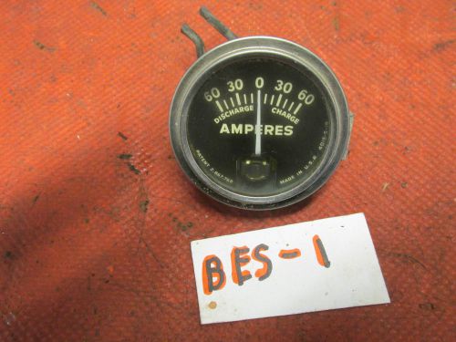 Stewart warner style amp gauge, old school, gc!!