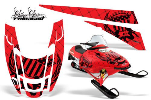 Amr polaris edge snowmobile sled decals wrap kit reload