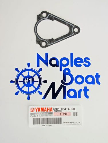 Yamaha 63p-12414-00-00 f150 thermostat cover gasket oem samedayship